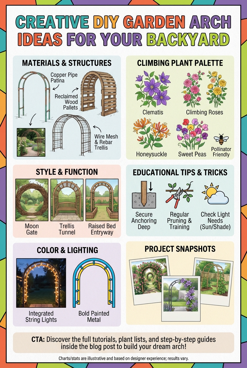 Creative DIY Garden Arch Ideas for Your Backyard - photo 4