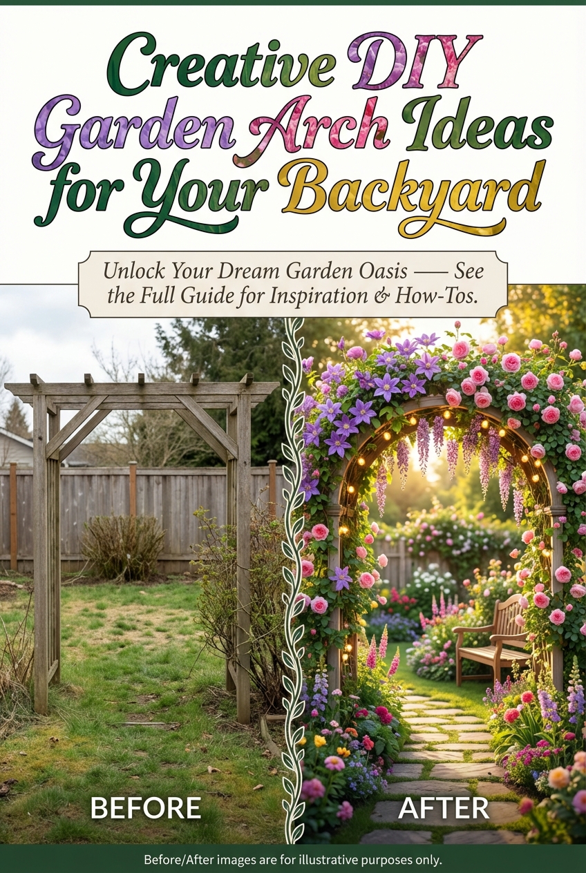 Creative DIY Garden Arch Ideas for Your Backyard - photo 5