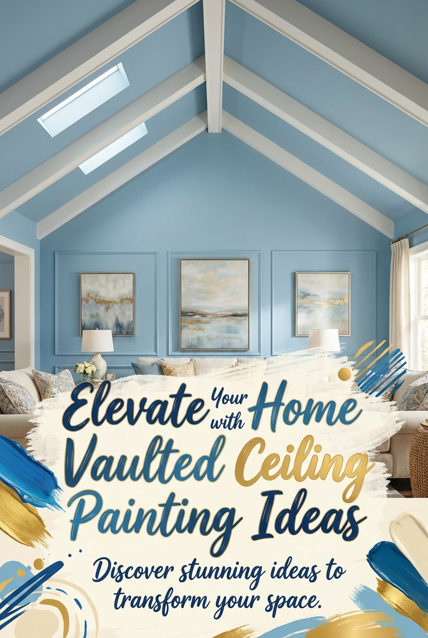 Elevate Your Home with Vaulted Ceiling Painting Ideas - photo 2