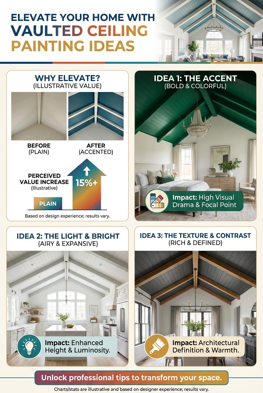 Elevate Your Home with Vaulted Ceiling Painting Ideas - photo 3