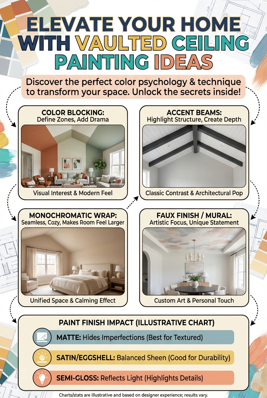 Elevate Your Home with Vaulted Ceiling Painting Ideas - photo 4