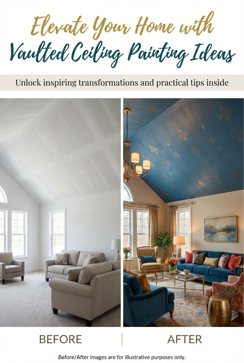 Elevate Your Home with Vaulted Ceiling Painting Ideas - photo 5