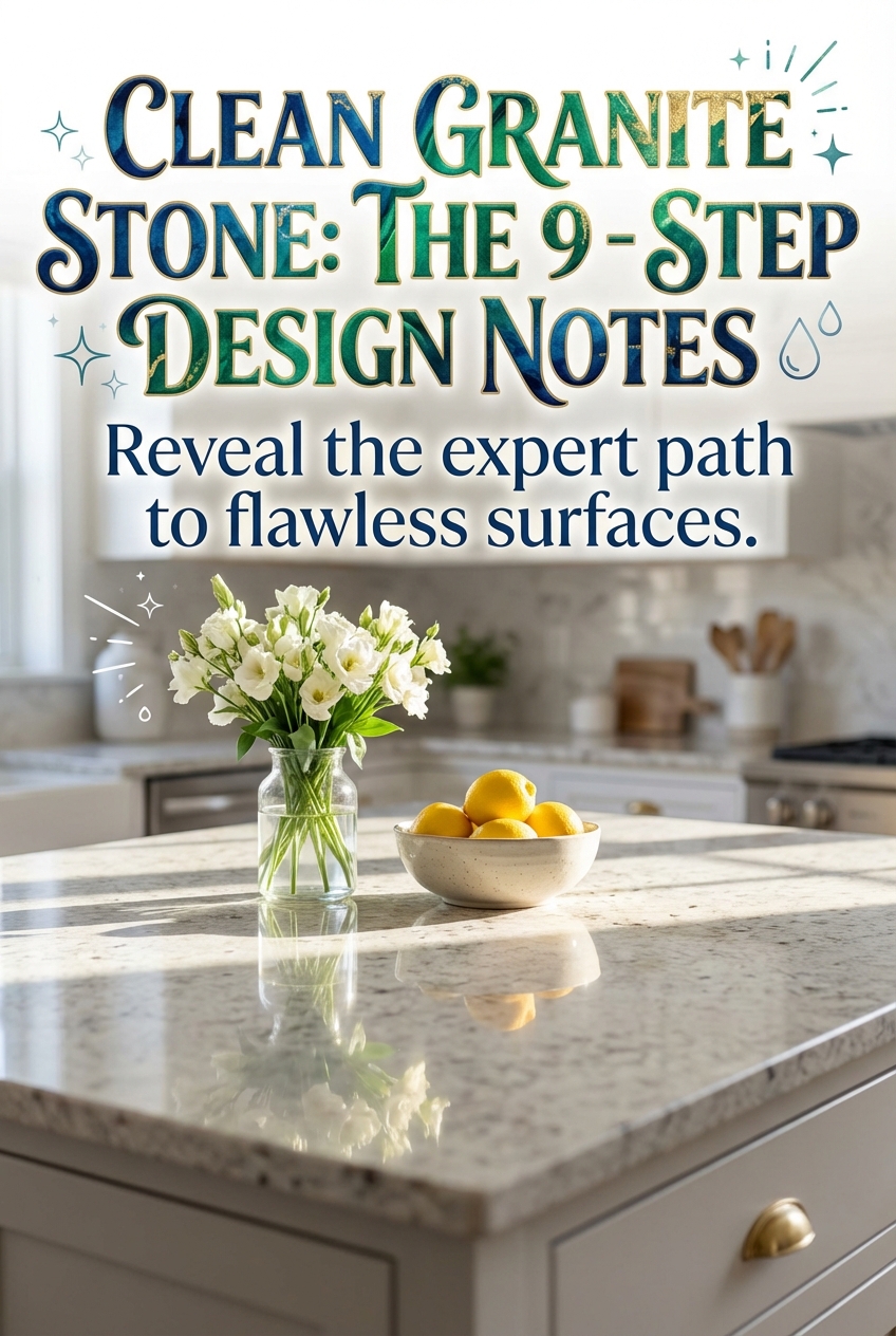 Clean Granite Stone: the 9 – Step Design Notes - photo 2