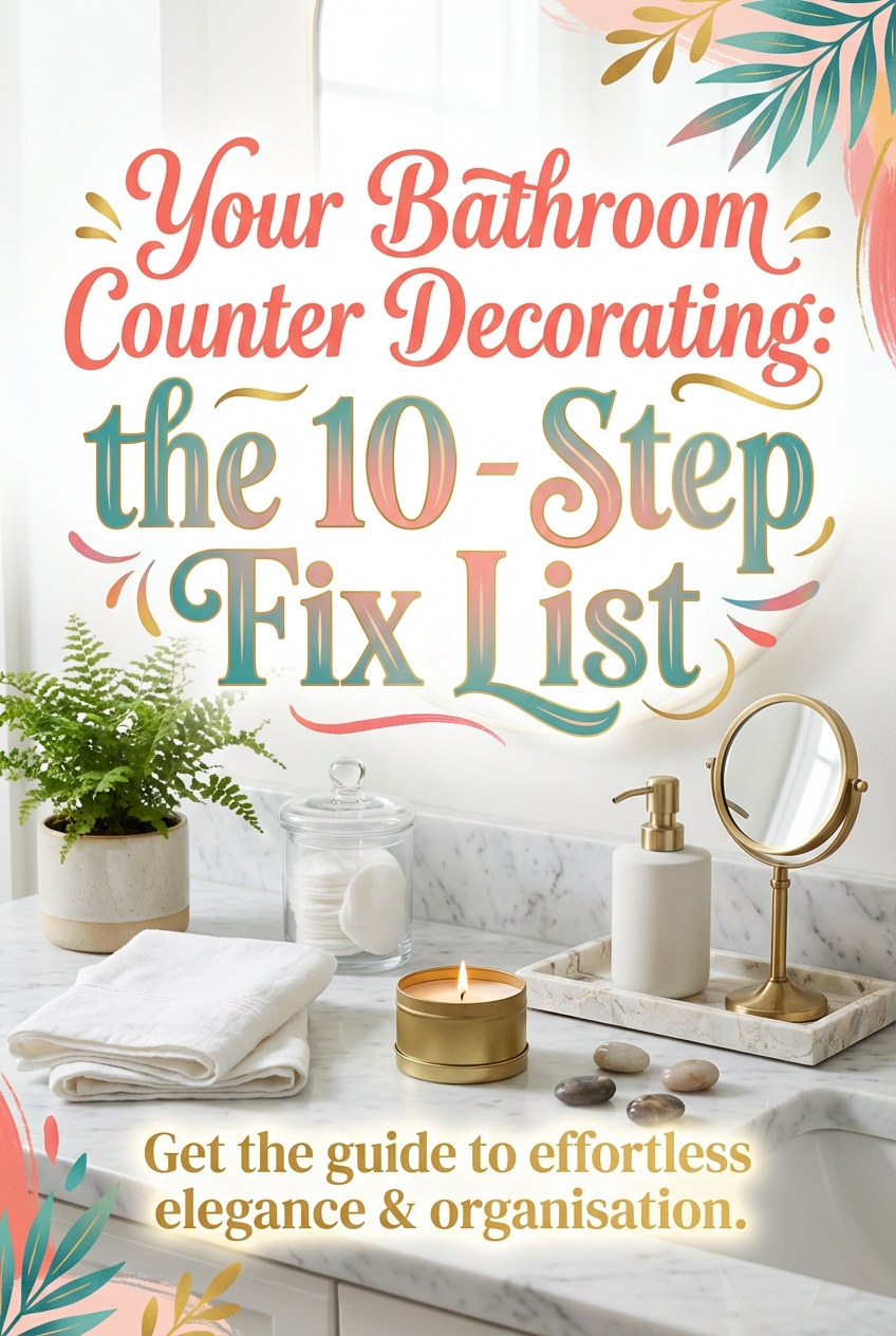 Your Bathroom Counter Decorating: the 10 – Step Fix List - photo 2