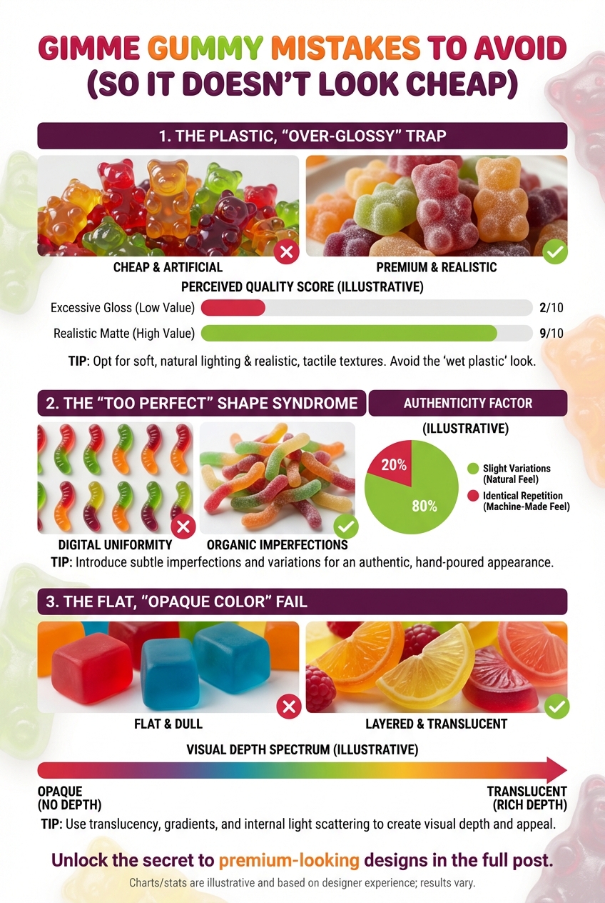Gimme Gummy Mistakes to Avoid (So It Doesn’t Look Cheap) - photo 3