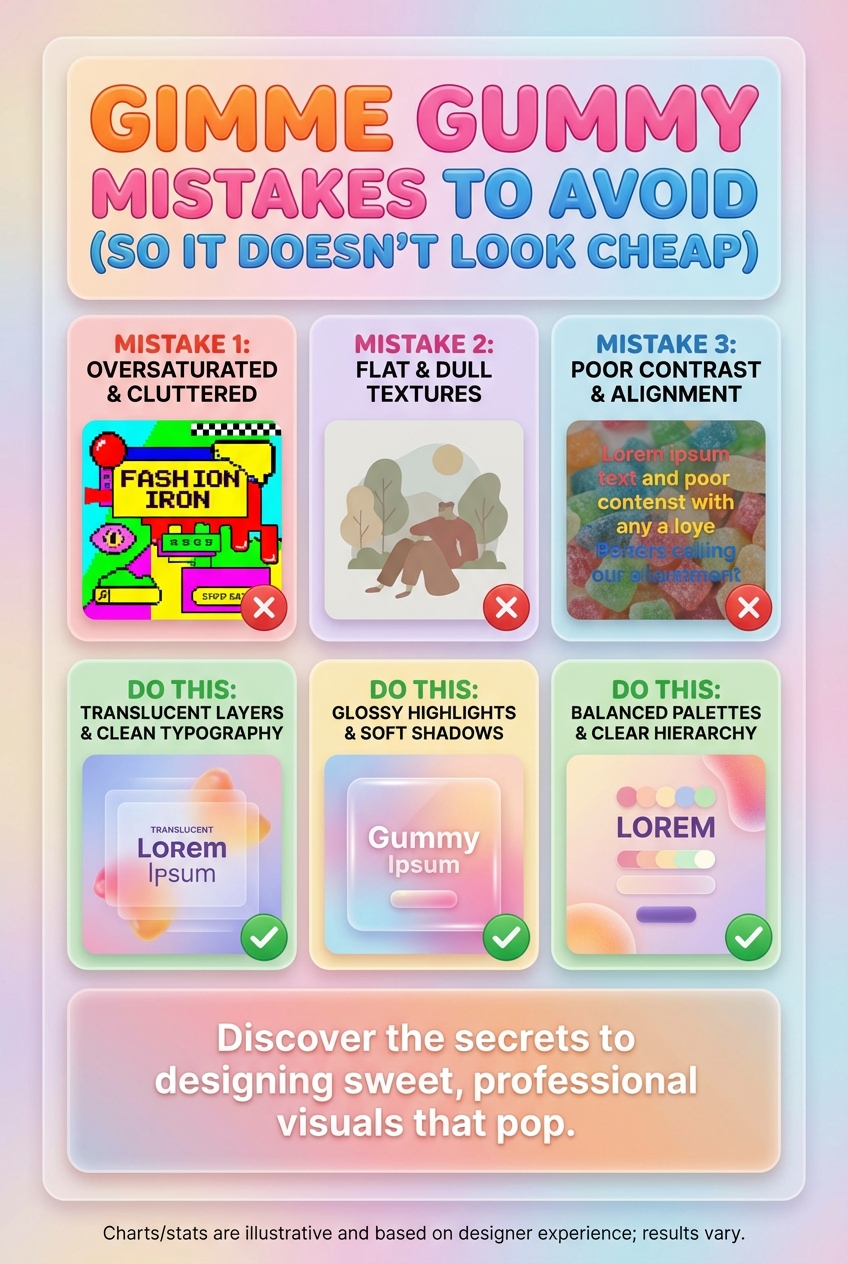 Gimme Gummy Mistakes to Avoid (So It Doesn’t Look Cheap) - photo 4
