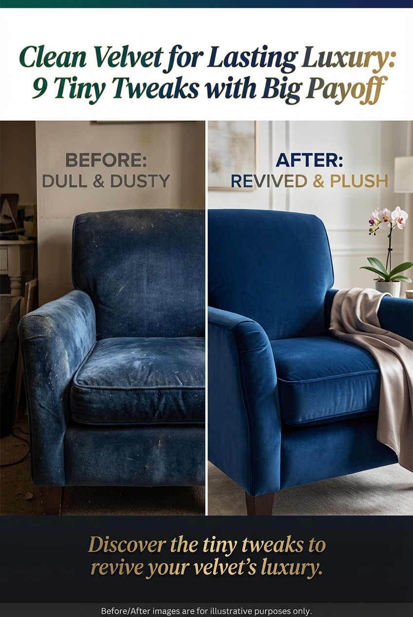 Clean Velvet for Lasting Luxury: 9 Tiny Tweaks with Big Payoff - photo 5