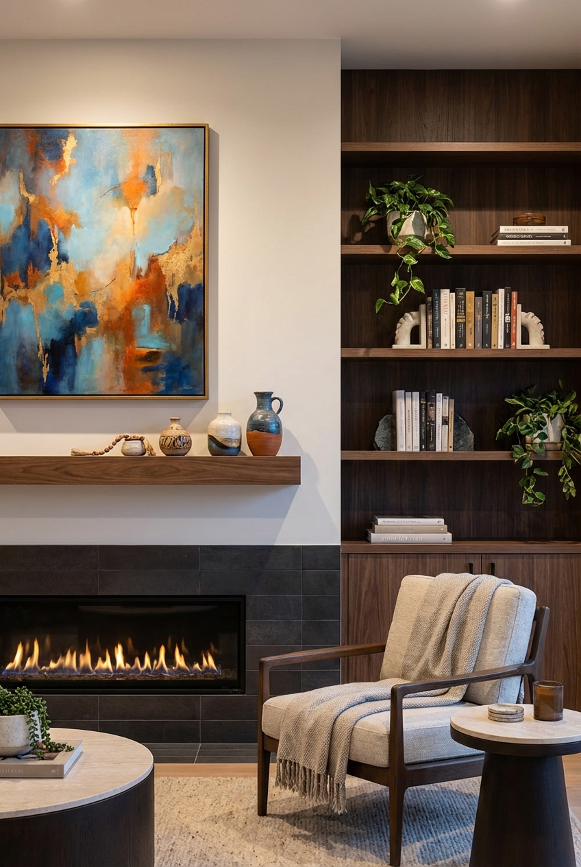 Walls Besides Fireplace Decorating: the 10 – Step Quick Guide
