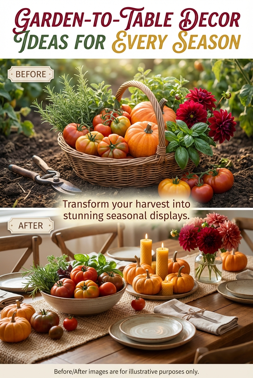 Garden-to-Table Decor Ideas for Every Season - photo 5
