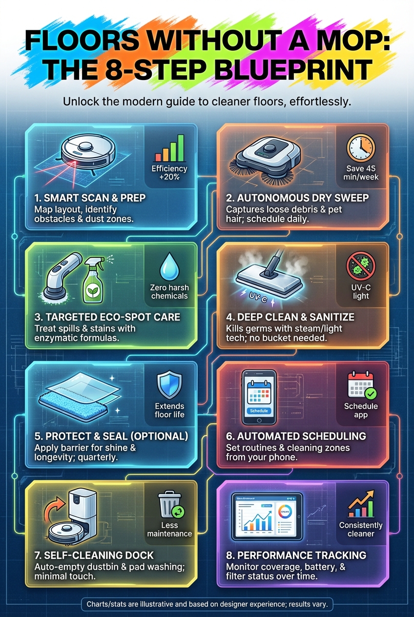 Floors Without a Mop: the 8 – Step Blueprint - photo 4