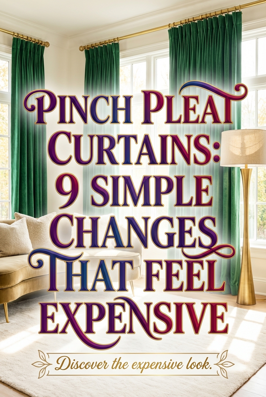 Pinch Pleat Curtains: 9 Simple Changes That Feel Expensive - photo 2