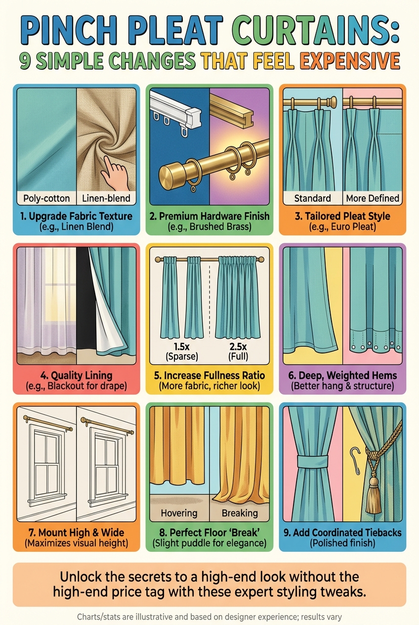 Pinch Pleat Curtains: 9 Simple Changes That Feel Expensive - photo 4