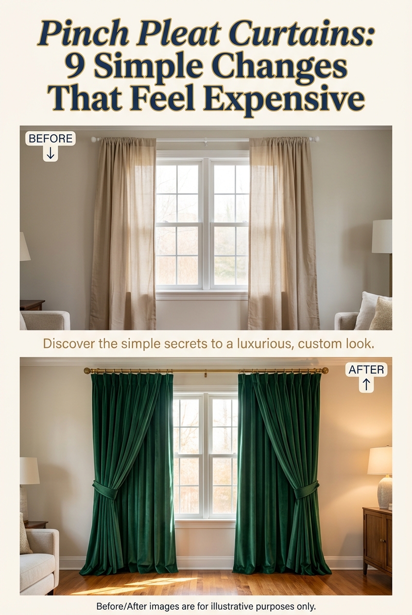 Pinch Pleat Curtains: 9 Simple Changes That Feel Expensive - photo 5