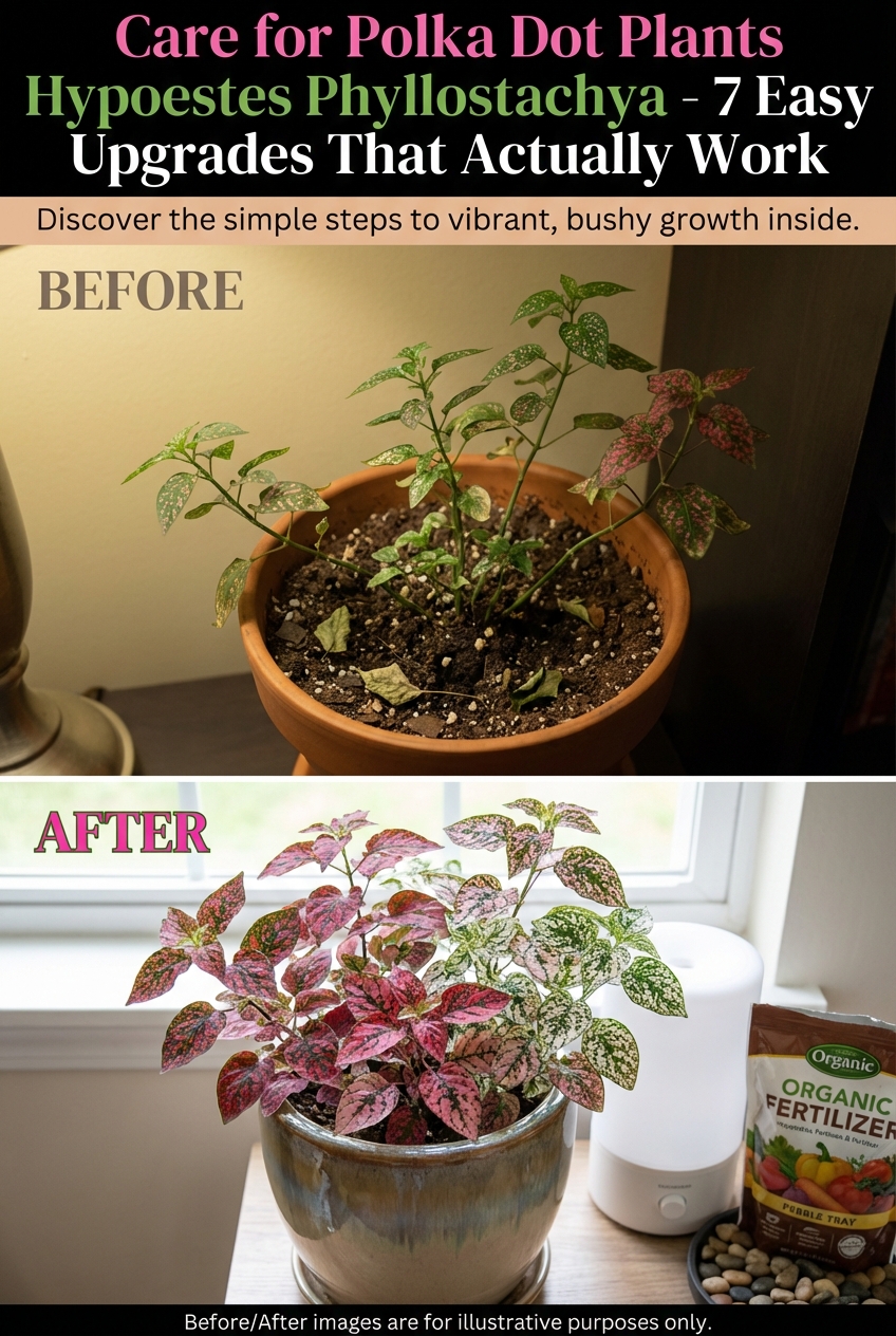 Care for Polka Dot Plants Hypoestes Phyllostachya – 7 Easy Upgrades That Actually Work - photo 5