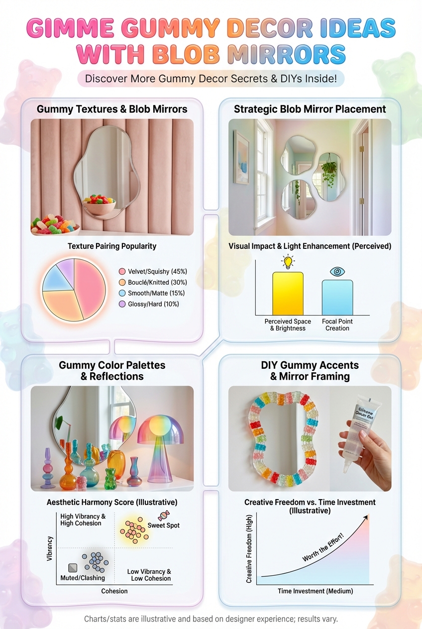 Gimme Gummy Decor Ideas with Blob Mirrors - photo 3