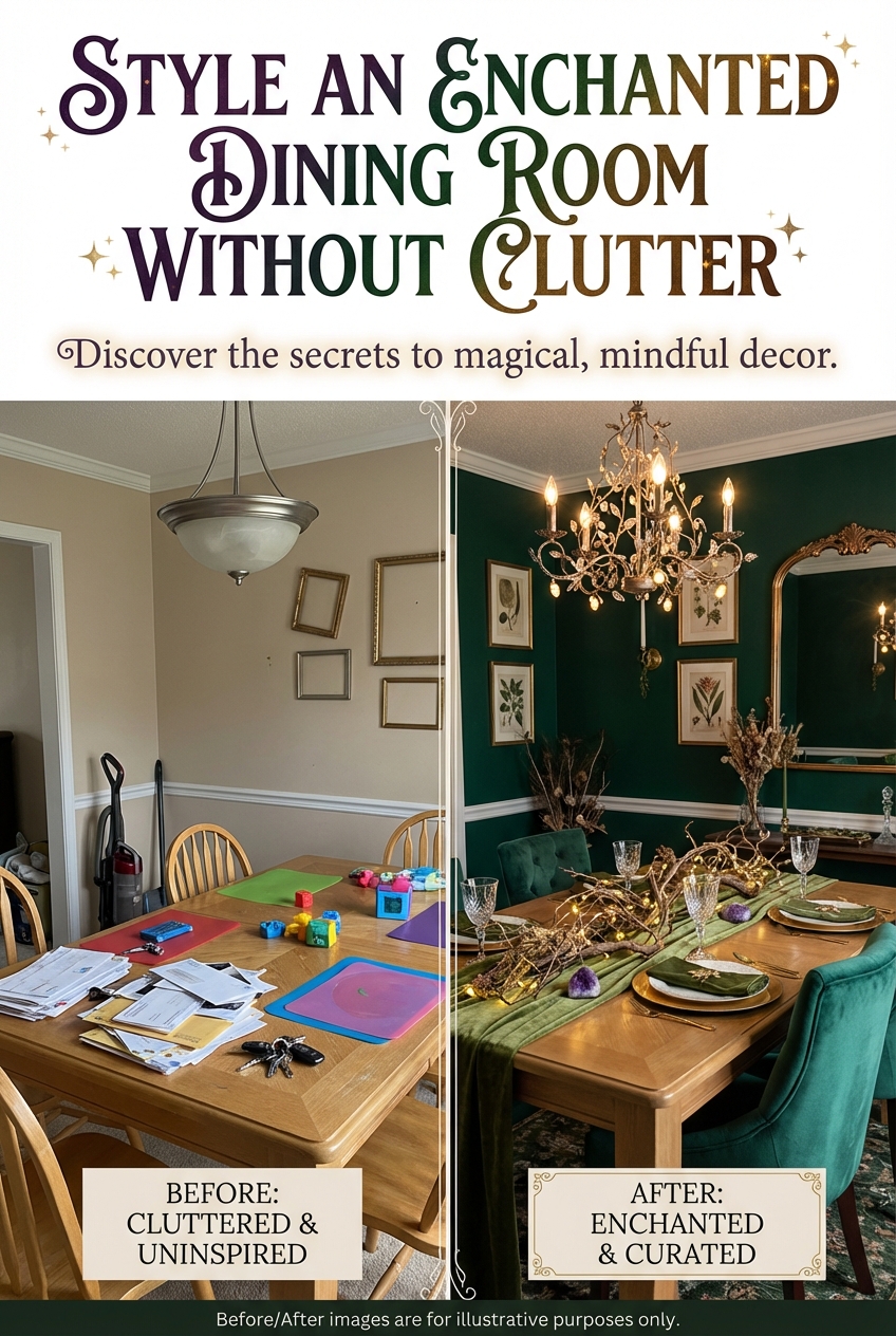 How to Style an Enchanted Dining Room Without Clutter - photo 5