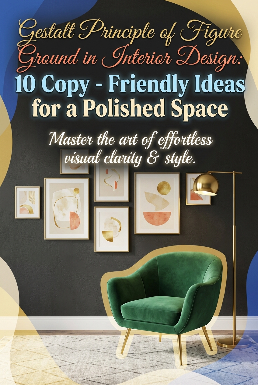 Gestalt Principle of Figure Ground in Interior Design: 10 Copy – Friendly Ideas for a Polished Space - photo 2