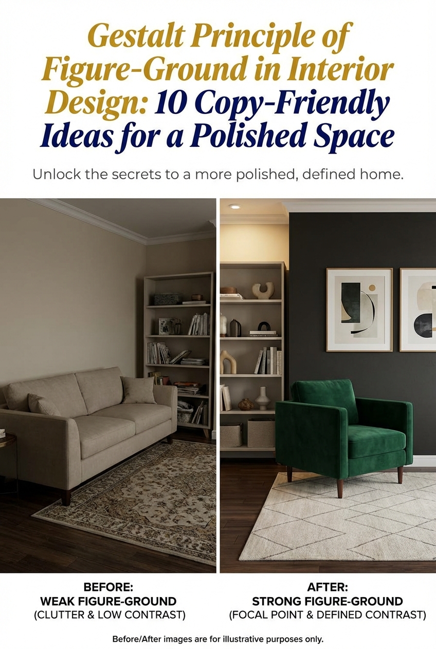 Gestalt Principle of Figure Ground in Interior Design: 10 Copy – Friendly Ideas for a Polished Space - photo 5