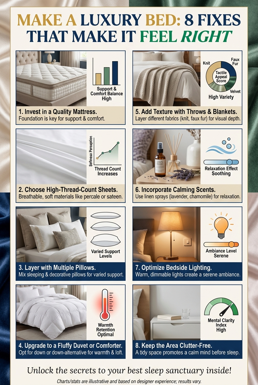 Make a Luxury Bed: 8 Fixes That Make It Feel Right - photo 3