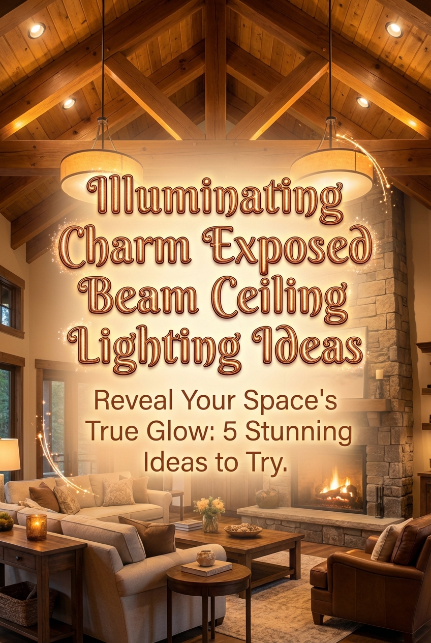 Illuminating Charm Exposed Beam Ceiling Lighting Ideas - photo 2