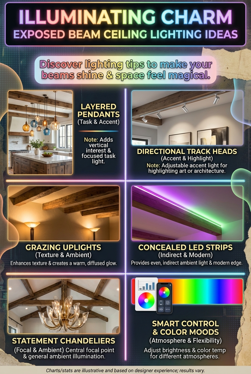 Illuminating Charm Exposed Beam Ceiling Lighting Ideas - photo 4