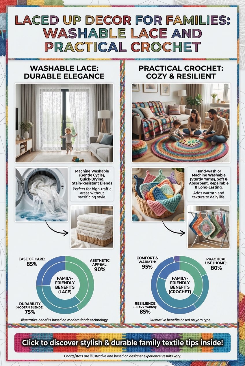 Laced Up Decor for Families: Washable Lace and Practical Crochet - photo 3