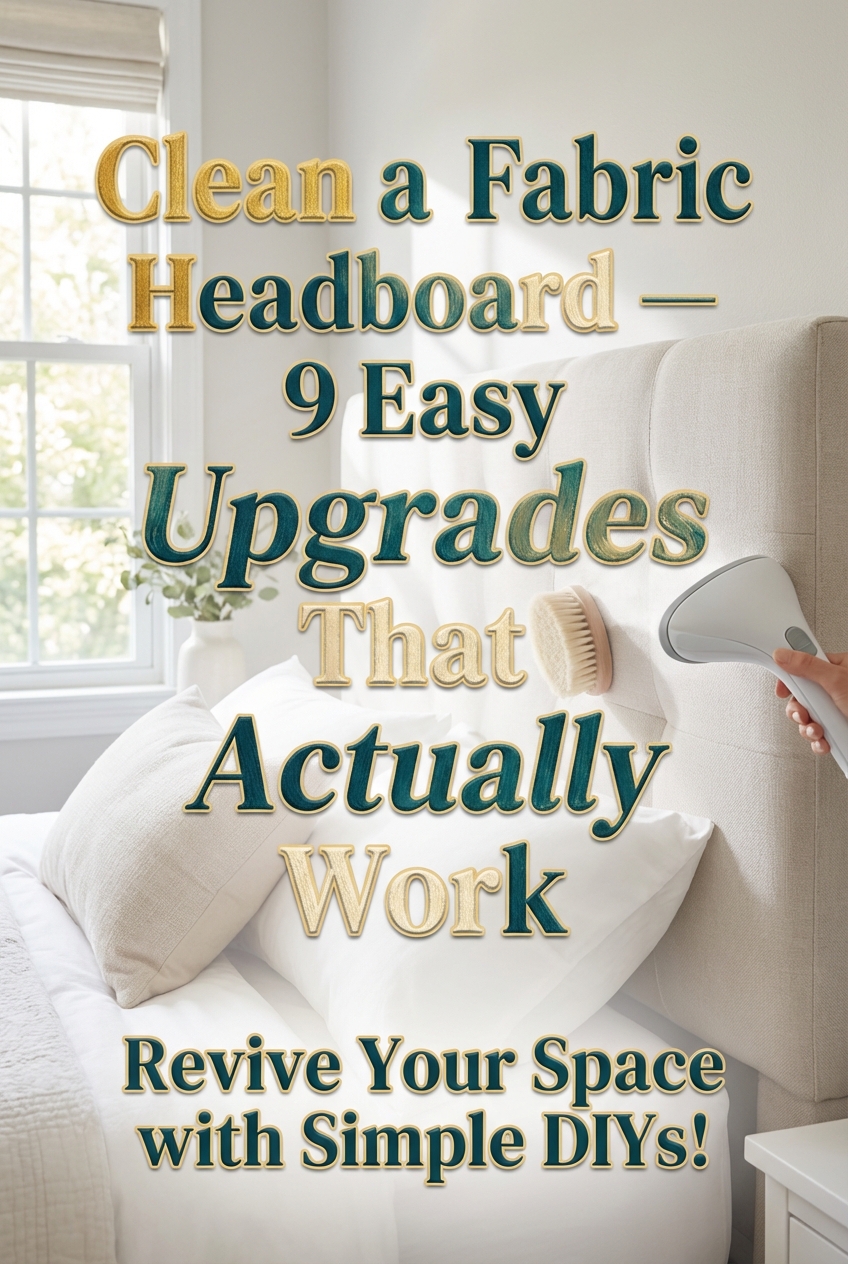 Clean a Fabric Headboard – 9 Easy Upgrades That Actually Work - photo 2
