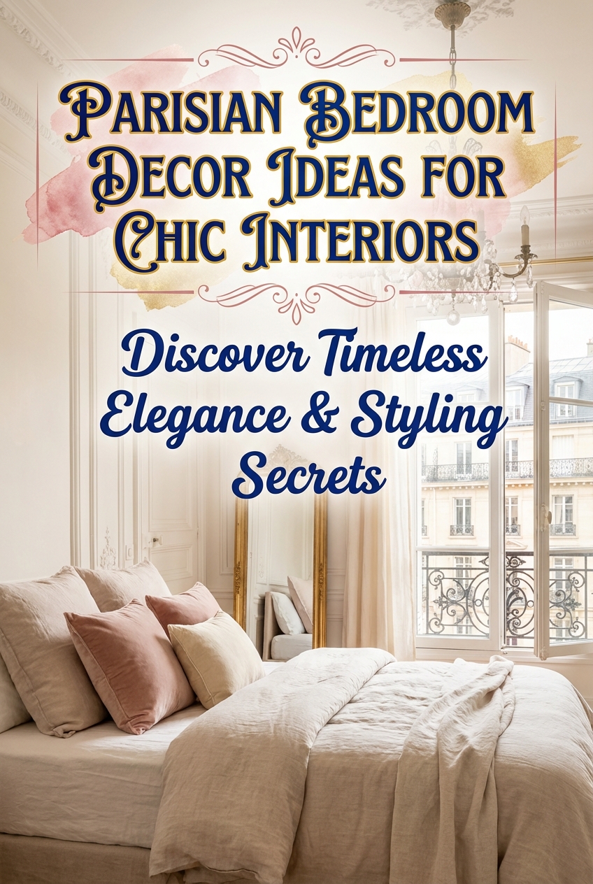Parisian Bedroom Decor Ideas for Chic Interiors - photo 2