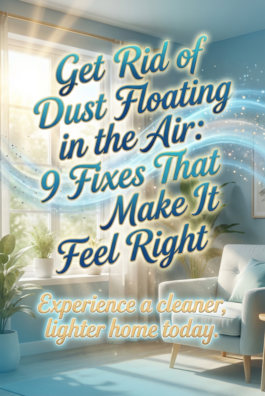 Get Rid of Dust Floating in the Air: 9 Fixes That Make It Feel Right - photo 2