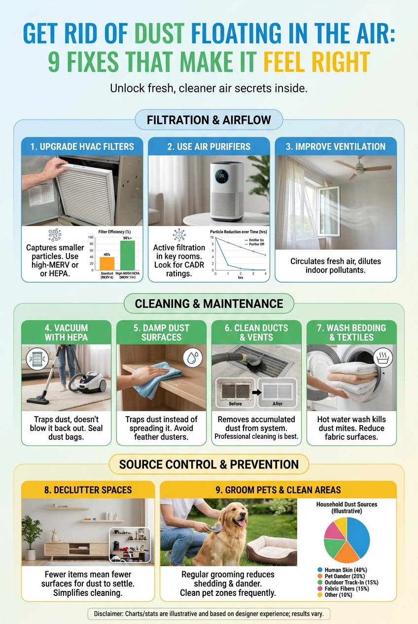 Get Rid of Dust Floating in the Air: 9 Fixes That Make It Feel Right - photo 3