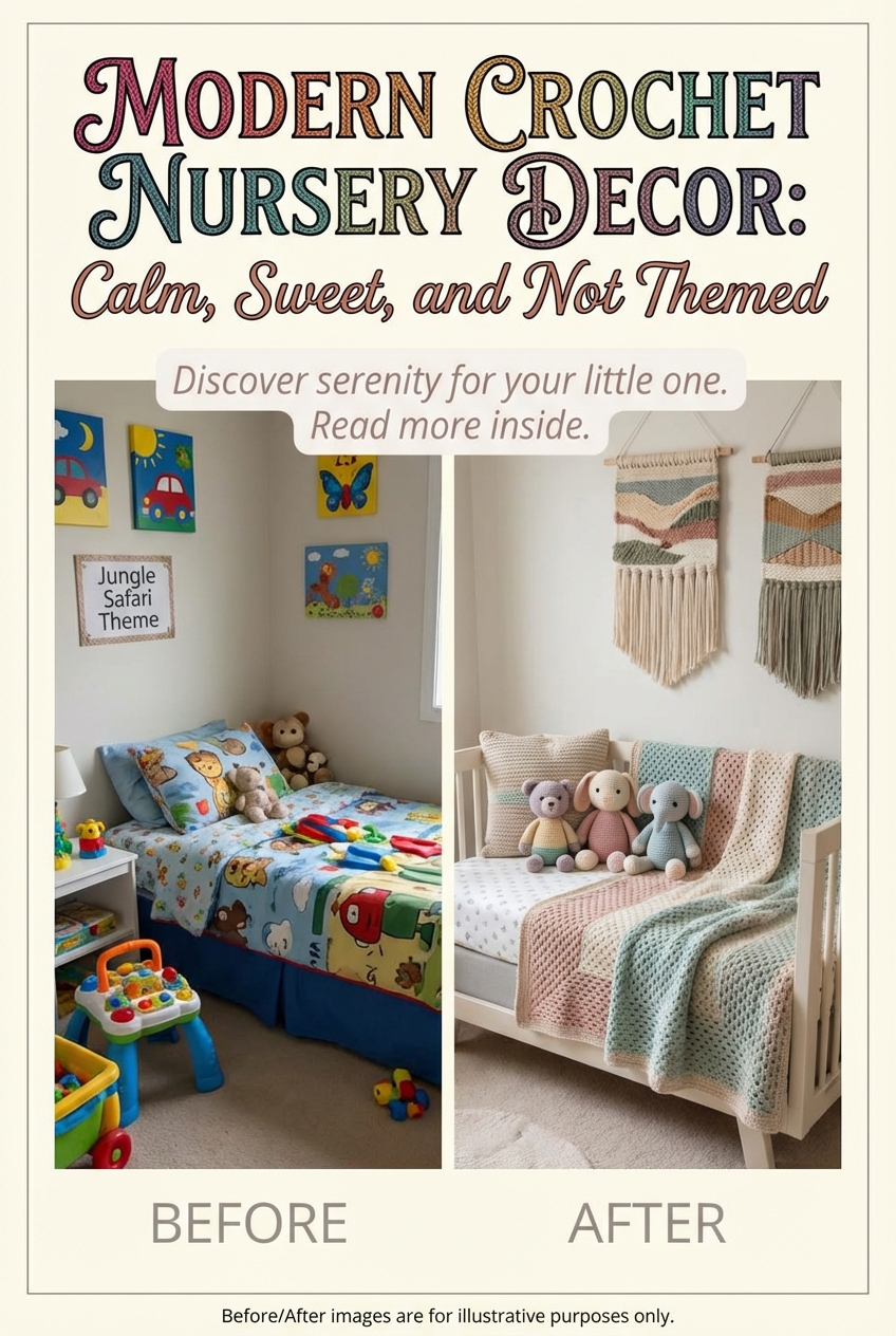 Modern Crochet Nursery Decor: Calm, Sweet, and Not Themed - photo 5