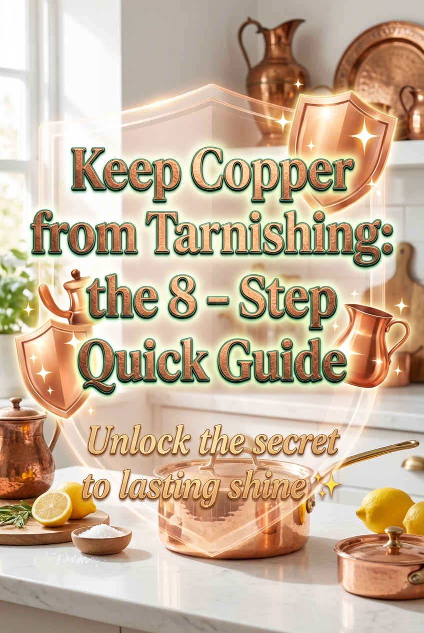 Keep Copper from Tarnishing: the 8 – Step Quick Guide - photo 2