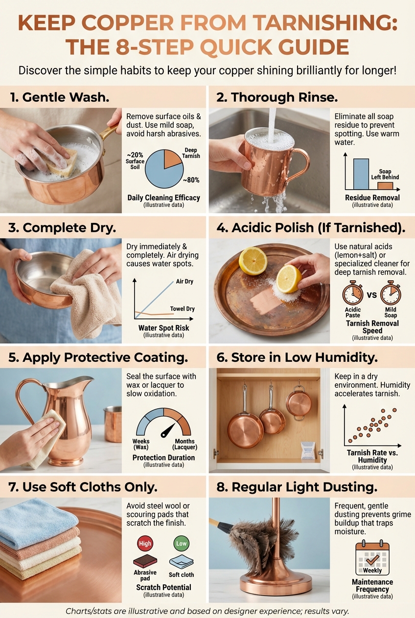 Keep Copper from Tarnishing: the 8 – Step Quick Guide - photo 3