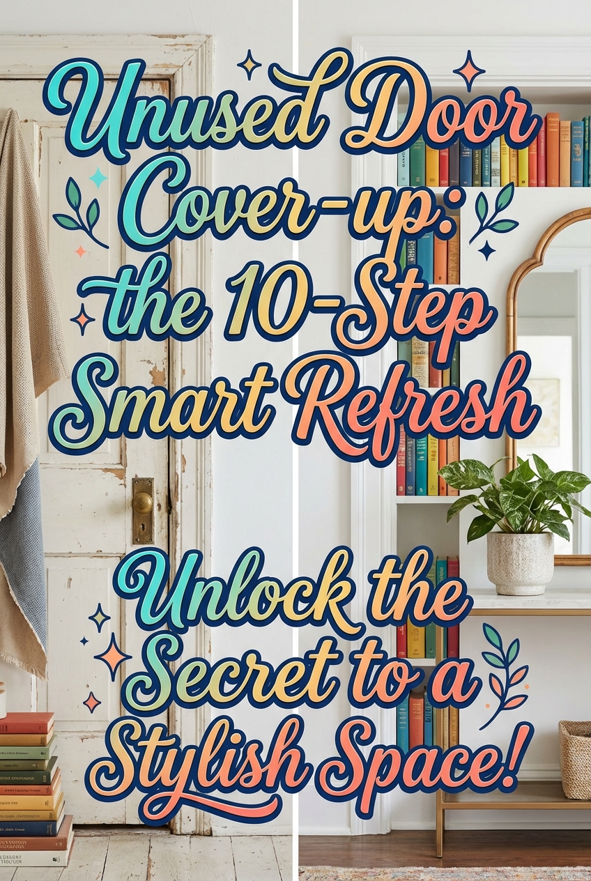 Unused Door Cover – up: the 10 – Step Smart Refresh - photo 2