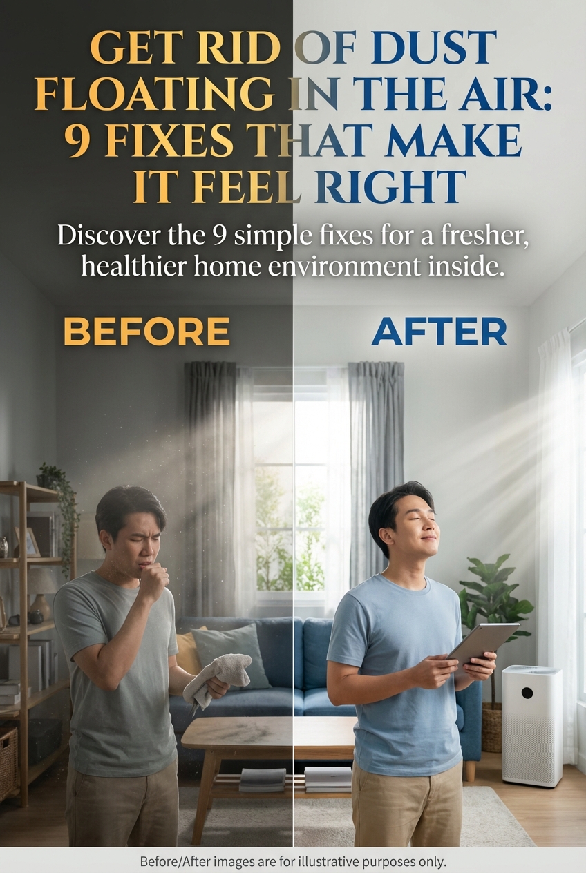Get Rid of Dust Floating in the Air: 9 Fixes That Make It Feel Right - photo 5