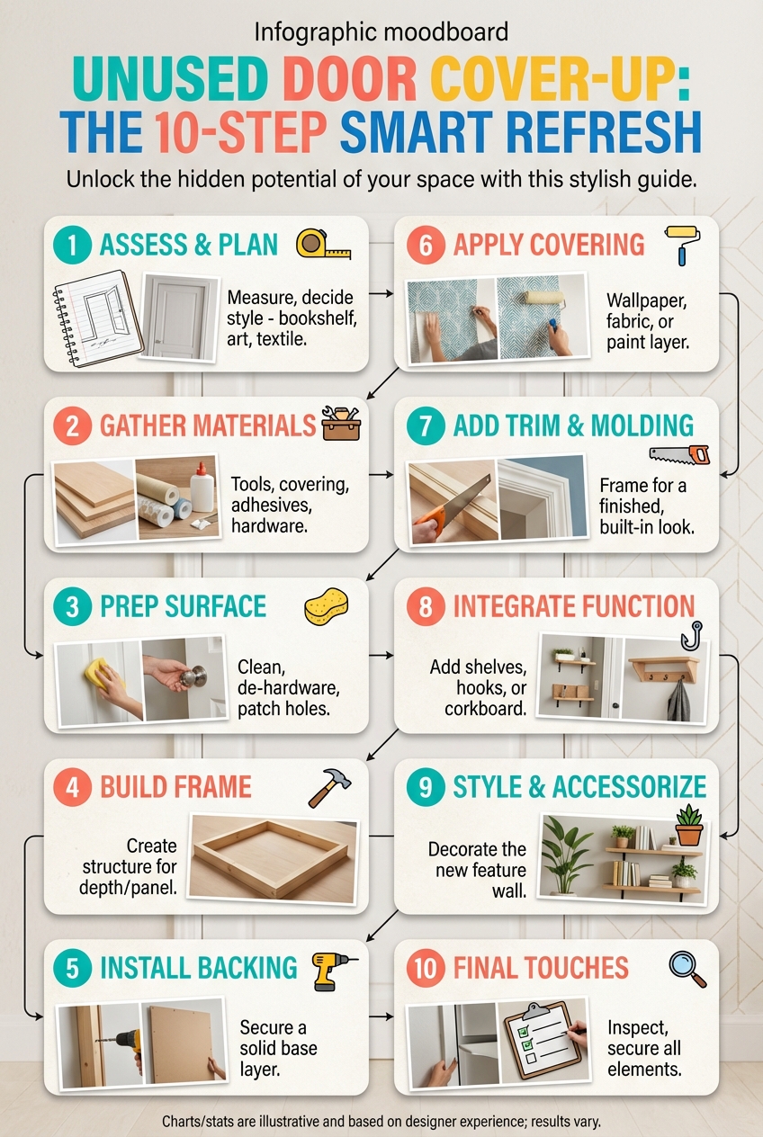 Unused Door Cover – up: the 10 – Step Smart Refresh - photo 4