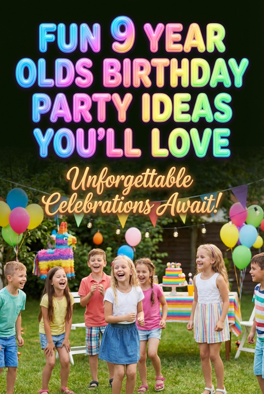 Fun 9 Year Olds Birthday Party Ideas Youll Love - photo 2