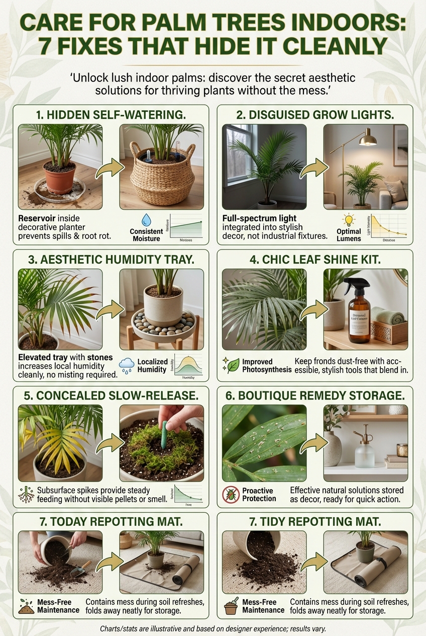 Care for Palm Trees Indoors: 7 Fixes That Hide It Cleanly - photo 3