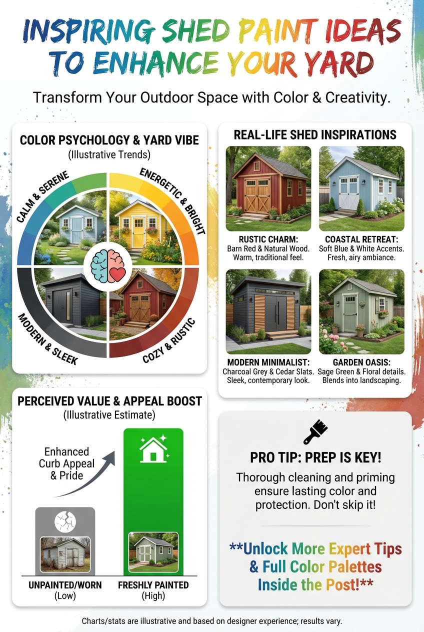 Inspiring Shed Paint Ideas to Enhance Your Yard - photo 3
