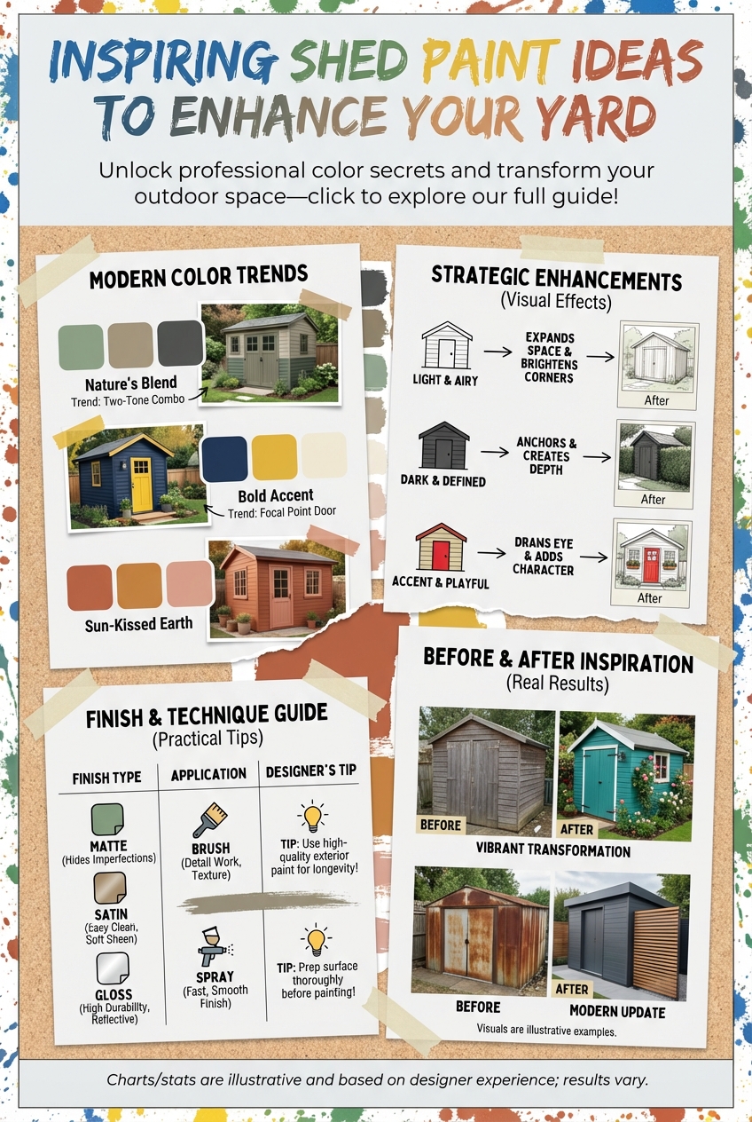 Inspiring Shed Paint Ideas to Enhance Your Yard - photo 4