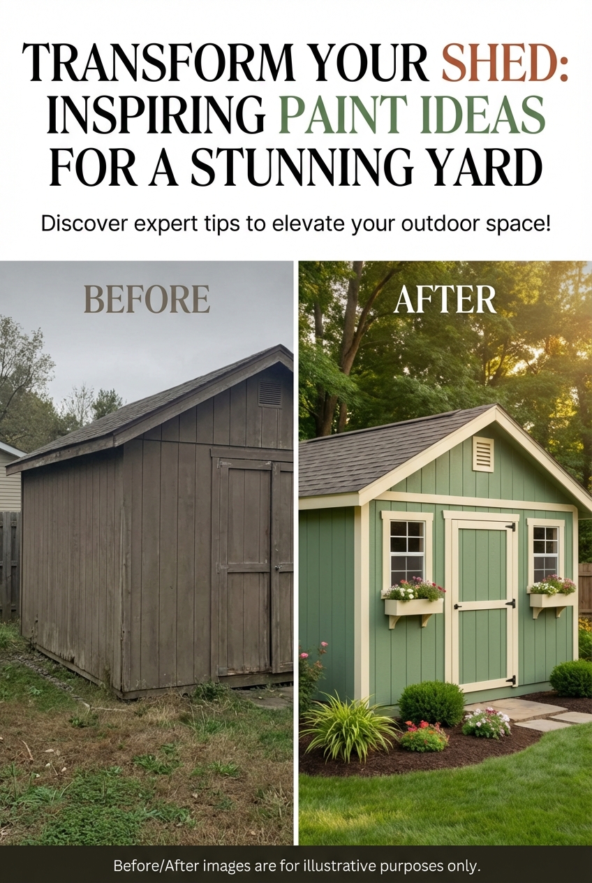 Inspiring Shed Paint Ideas to Enhance Your Yard - photo 5