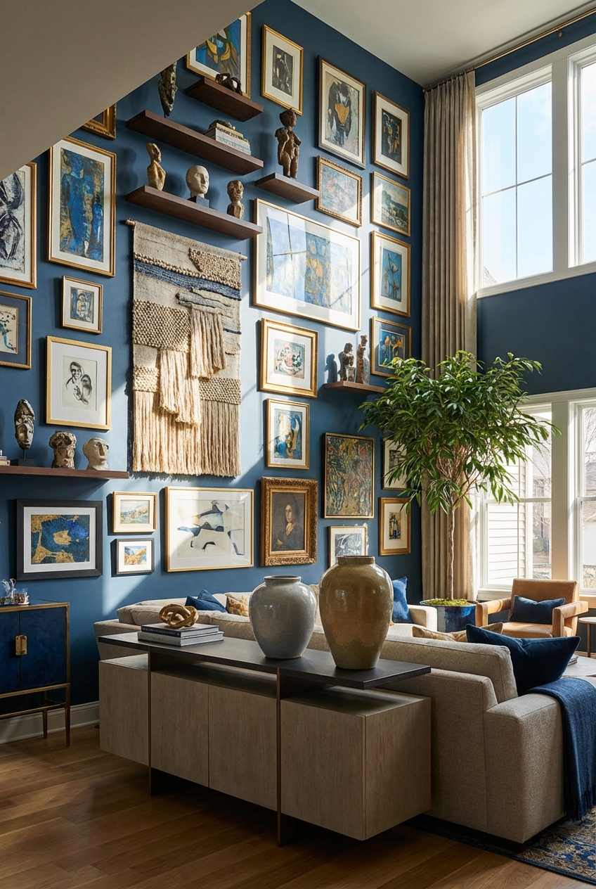 Elevate Your Space How to Decorate a Two Story Wall