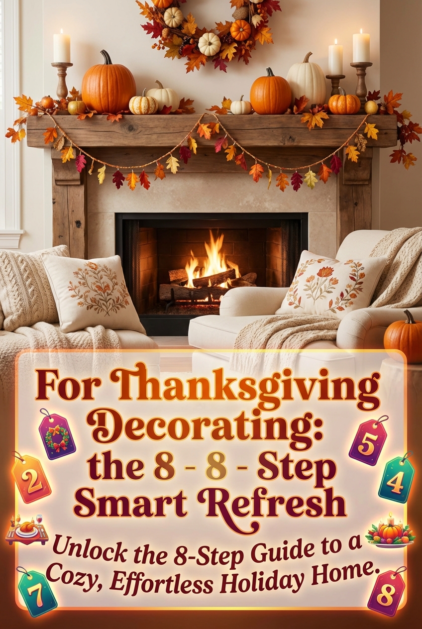 For Thanksgiving Decorating: the 8 – Step Smart Refresh - photo 2