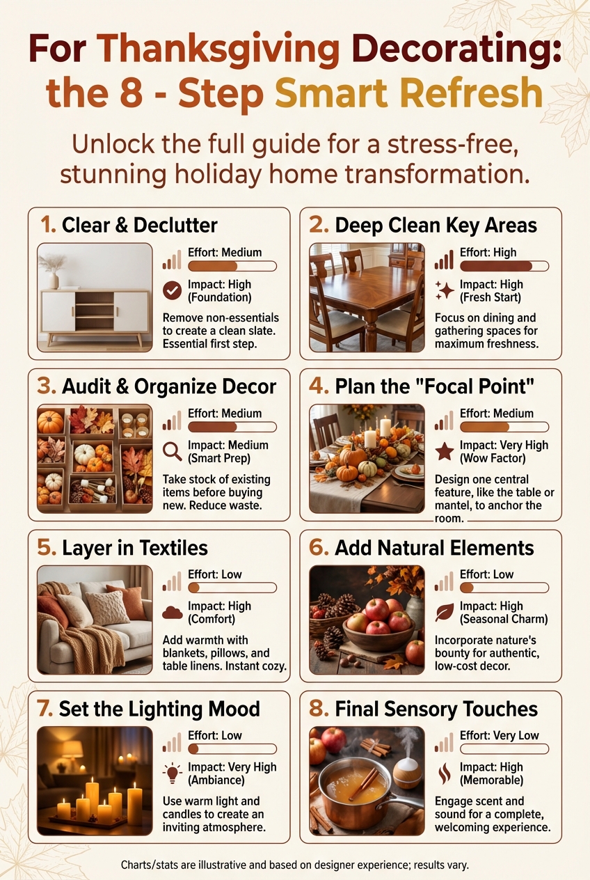For Thanksgiving Decorating: the 8 – Step Smart Refresh - photo 3
