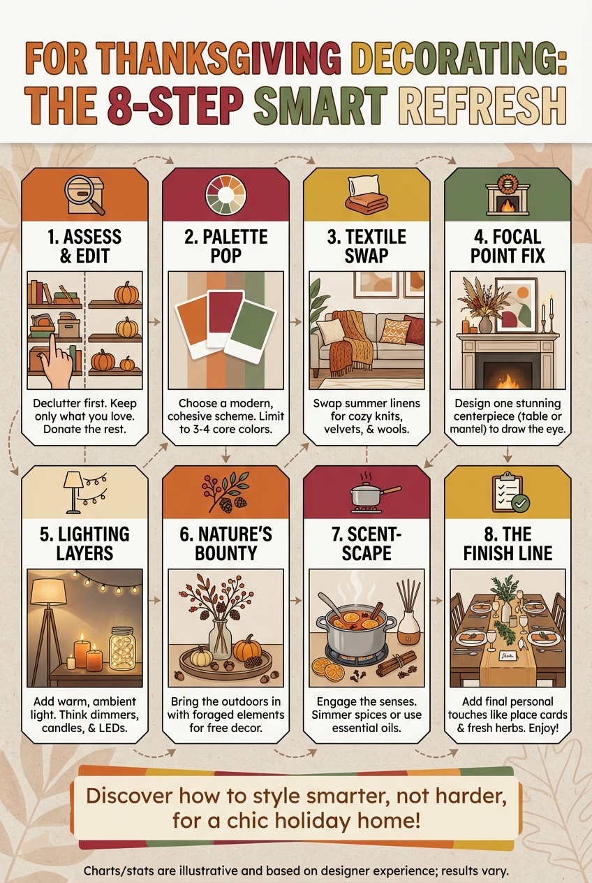 For Thanksgiving Decorating: the 8 – Step Smart Refresh - photo 4
