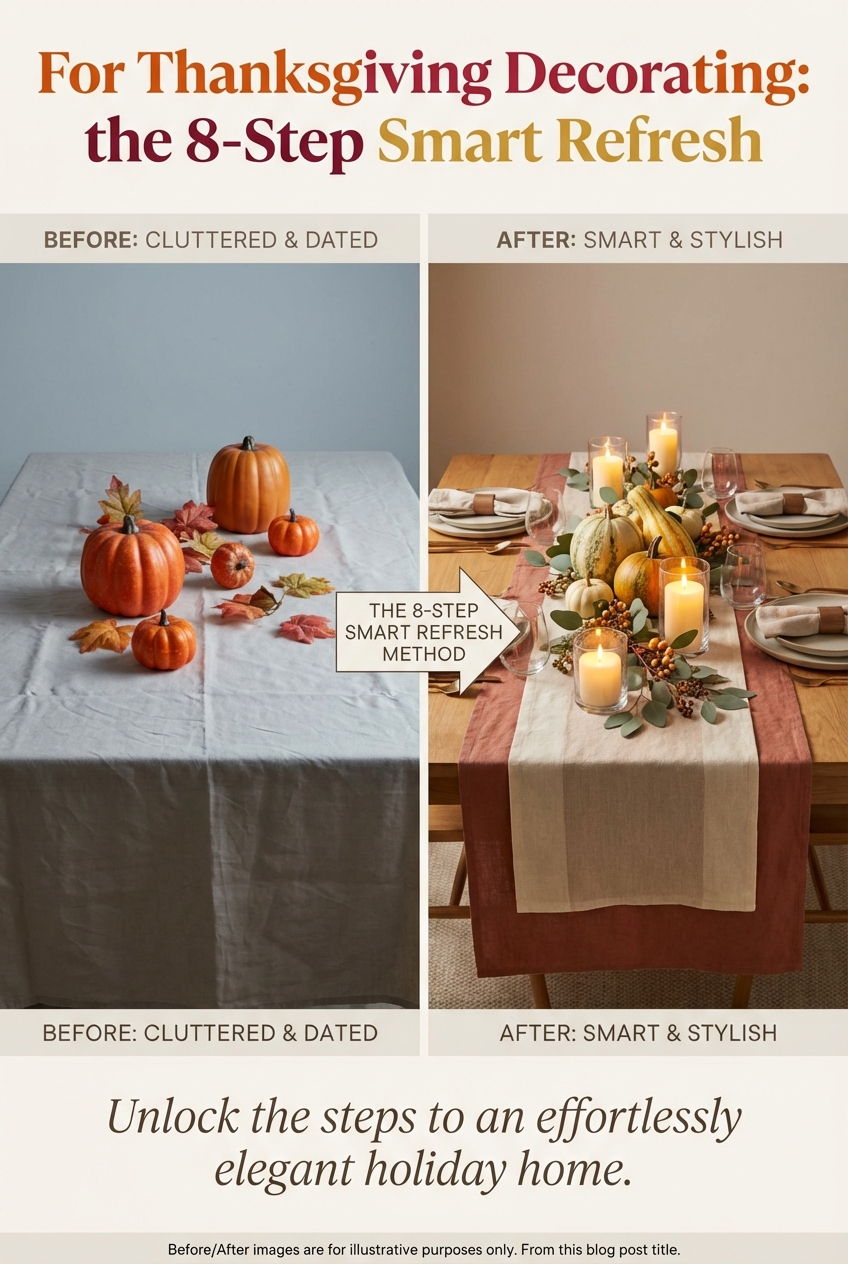 For Thanksgiving Decorating: the 8 – Step Smart Refresh - photo 5