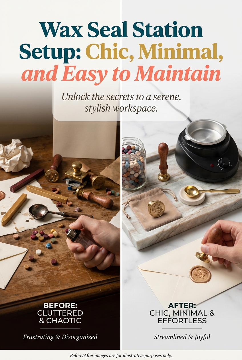 Wax Seal Station Setup: Chic, Minimal, and Easy to Maintain - photo 5