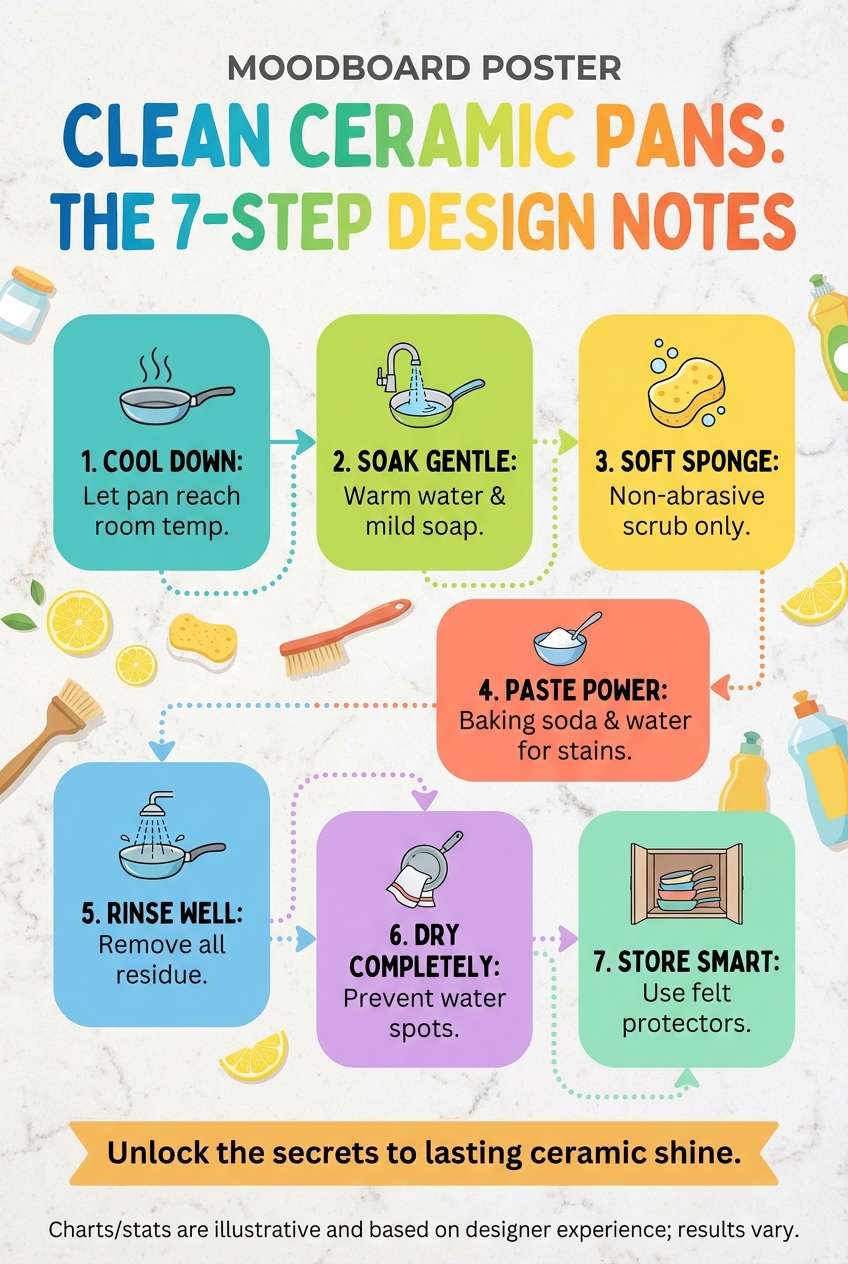 Clean Ceramic Pans: the 7 – Step Design Notes - photo 4