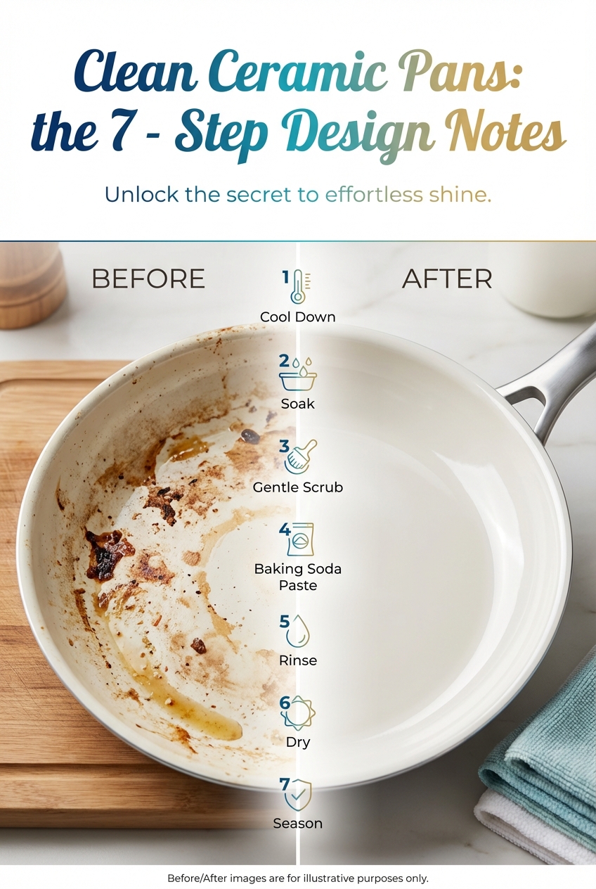 Clean Ceramic Pans: the 7 – Step Design Notes - photo 5