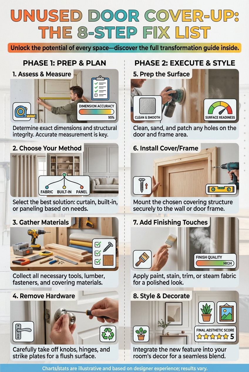 Unused Door Cover – up: the 8 – Step Fix List - photo 3
